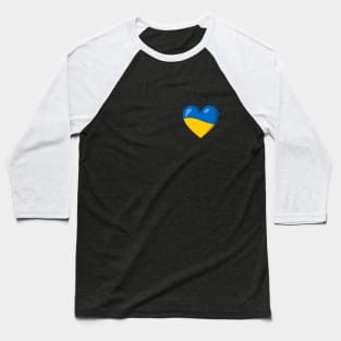 Ukraine Heart Baseball T-Shirt